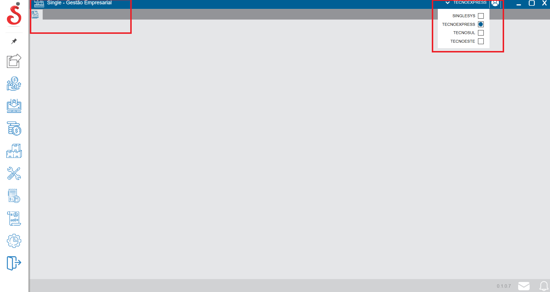 Exemplo de erro de descrição ausente